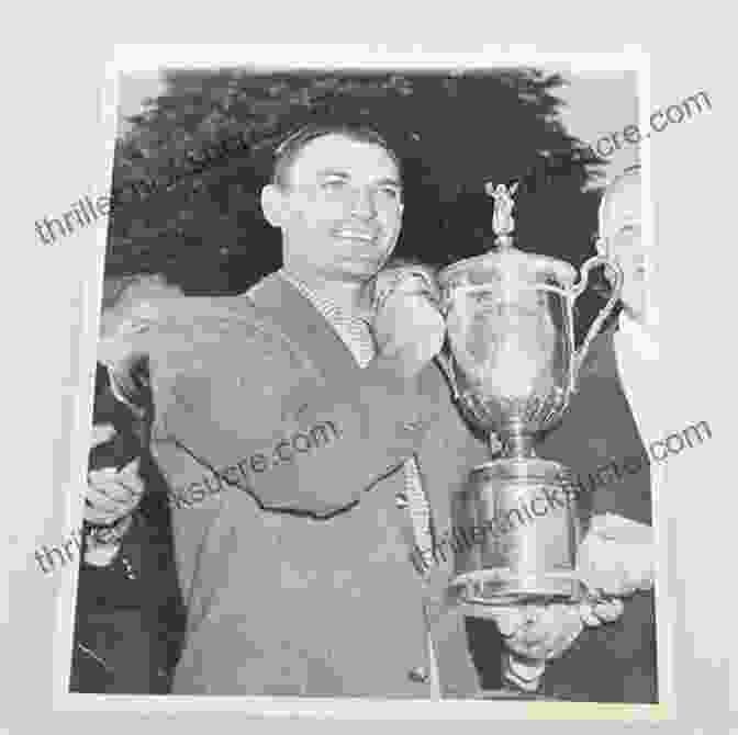 Ben Hogan Holding The 1950 U.S. Open Trophy Miracle At Merion: The Inspiring Story Of Ben Hogan S Amazing Comeback And Victory At The 1950 U S Open