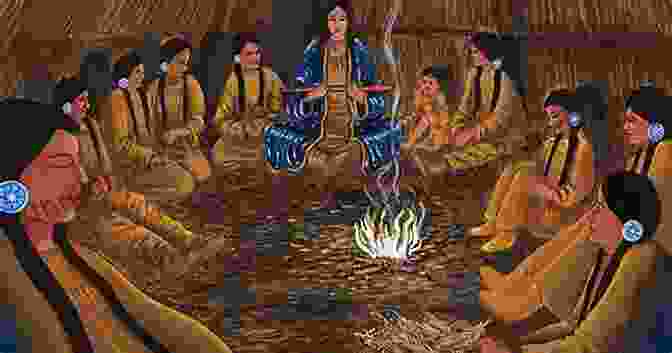 Native American Healing Ceremony With Participants Gathered Around A Fire Healing Secrets Of The Native Americans: Herbs Remedies And Practices That Restore The Body Refresh The Mind And Rebuild The Spirit