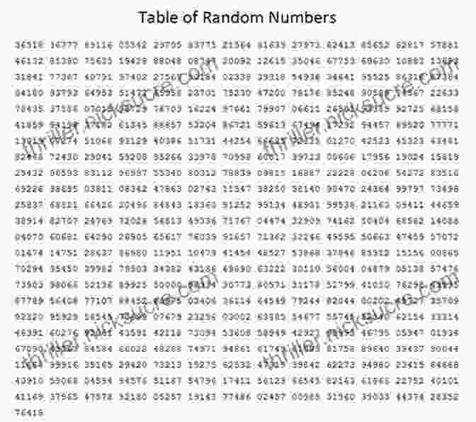 Tables Of Random Numbers, Dice, And Other Tools For Generating Randomness The Of Random Tables 4: Fantasy Role Playing Game Aids For Game Masters (The Of Random Tables)