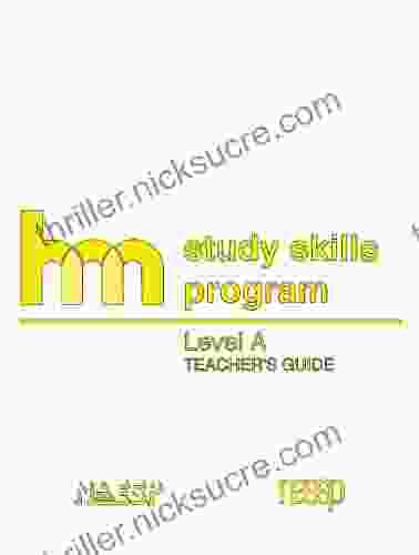 Level A: Teacher S Guide: Hm Learning Study Skills Program (Hm Study Skills)